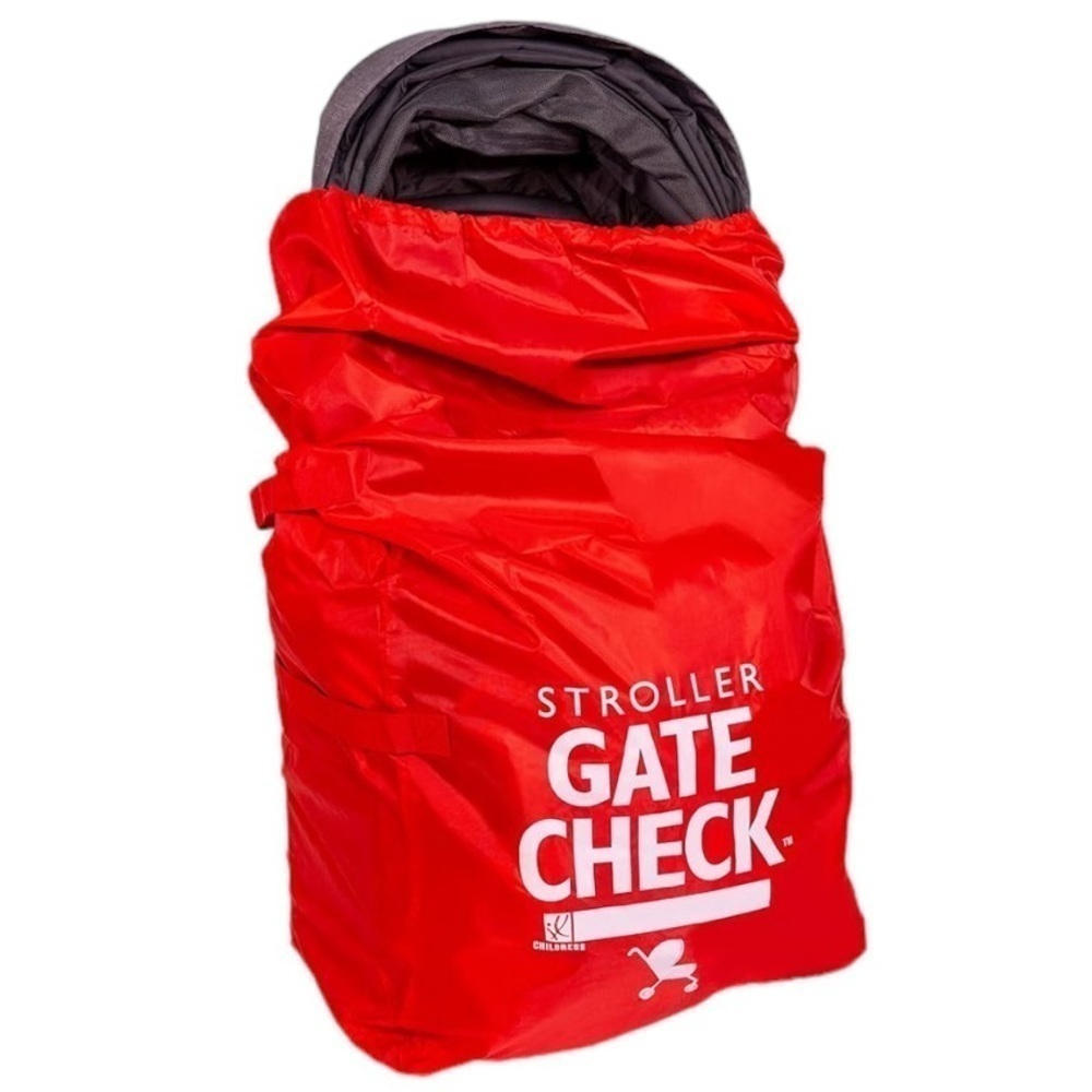 Stroller Gate Check Protection Bag Travel Airplane Large Standard Size Red EUC